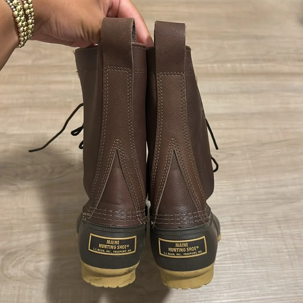 L.L. Bean Maine Hunting Shoes 10" - Picture 5 of 10